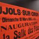 Poster "Inauguration Holiday Hall" - Pujols-sur-Ciron - 1935
