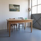 Table de ferme en chêne rénovée