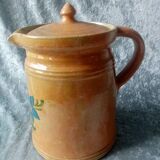 Alsacian milk jar covered in enamel sandstone