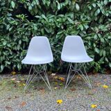 Pair of Plastic Side Chairs by Vitra