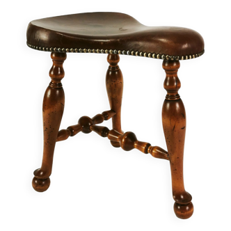 Tabouret victorien, Espagne, 19ème siècle.