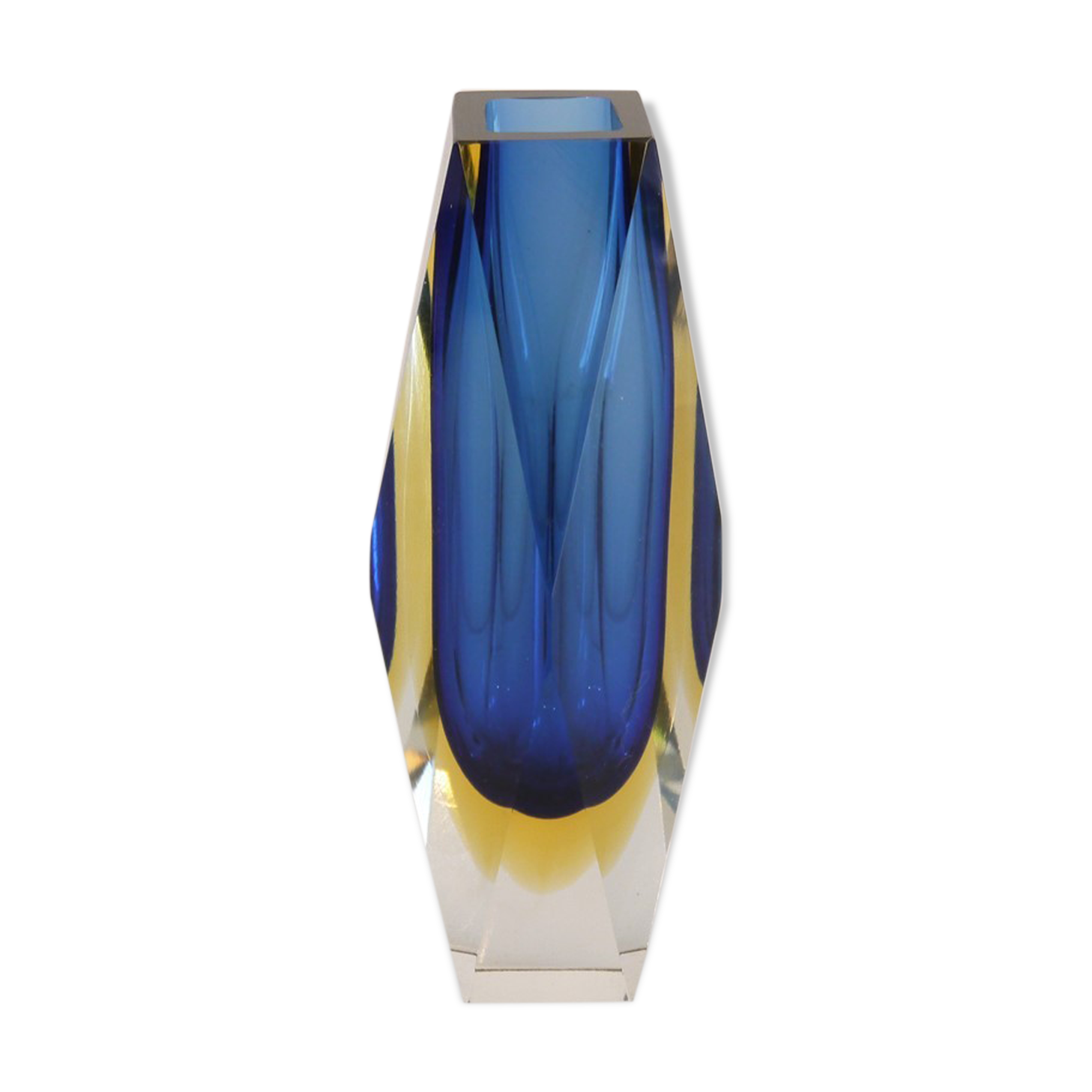 Murano vintage vases by Flavio Poli 1970