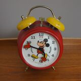 Vintage Disney Mickey Mouse Alarm Clock