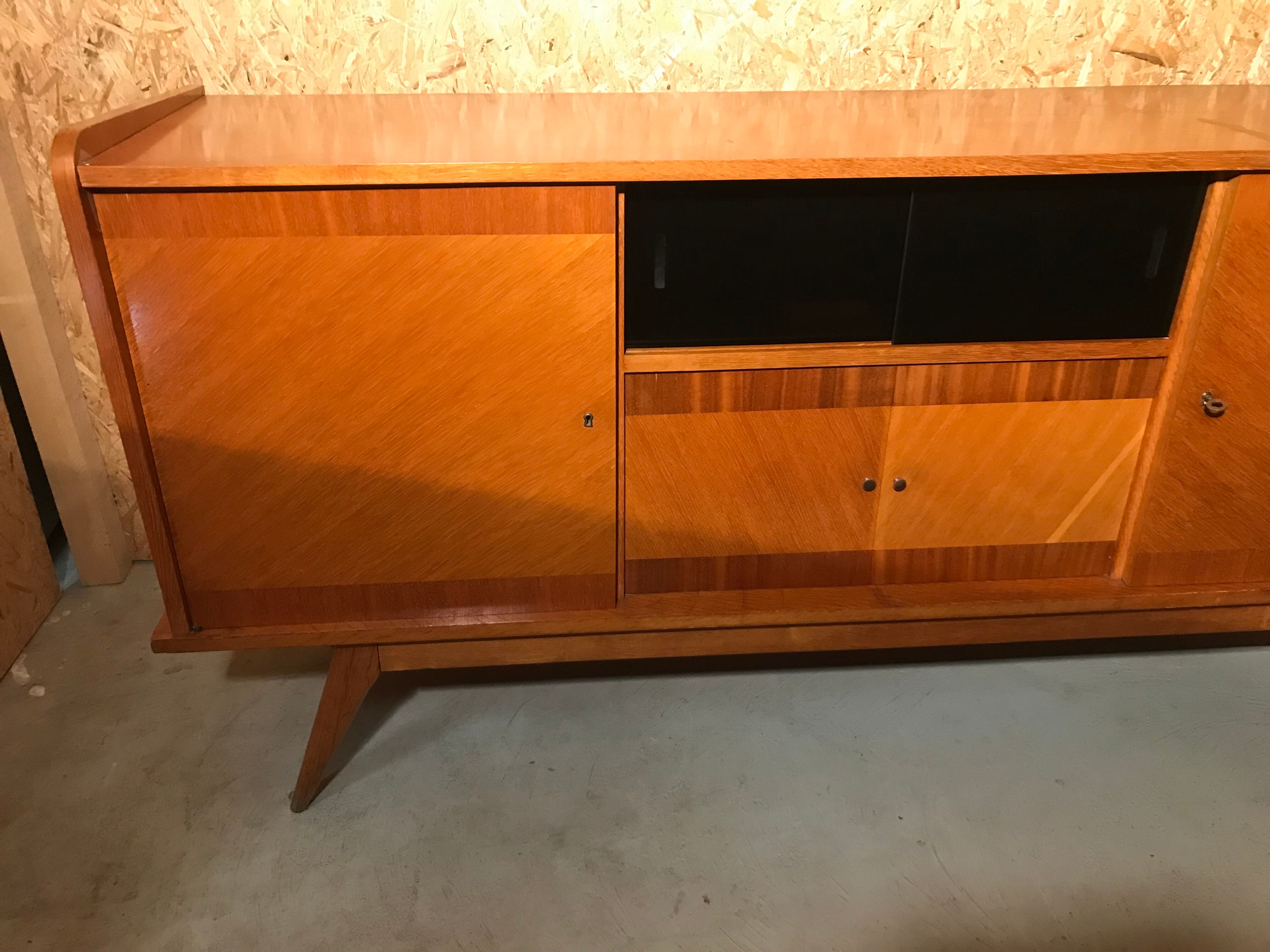 Sideboard feet compass vintage year 50/60s