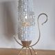 Restored 1950s bedside lamps