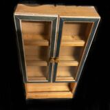 Petite armoire epices bois vintage