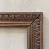 Old carved wooden frame 22x28cm