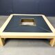 Vintage lacquer coffee table by Alain Delon for Maison Jansen, 1970s