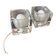 Pair of "Ice cube" glass lamps - 1970.