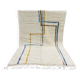 Traditional handmade Beni Ouarine rug size 250cmx150cm