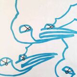 Lot of two Charles Lapicque lithographs