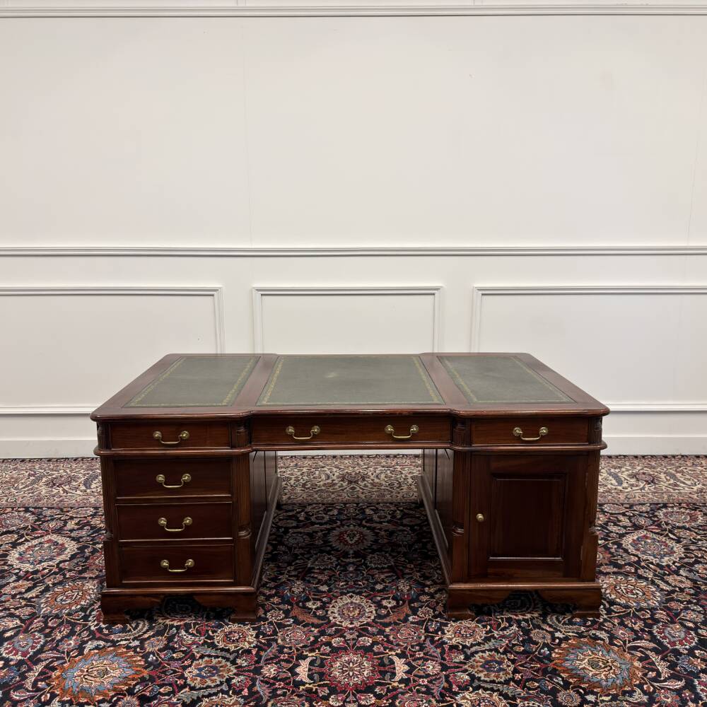 Classic English Double Desk