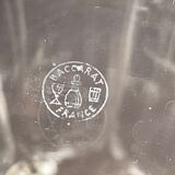 Carafe estampillée Baccarat service Talleyrand