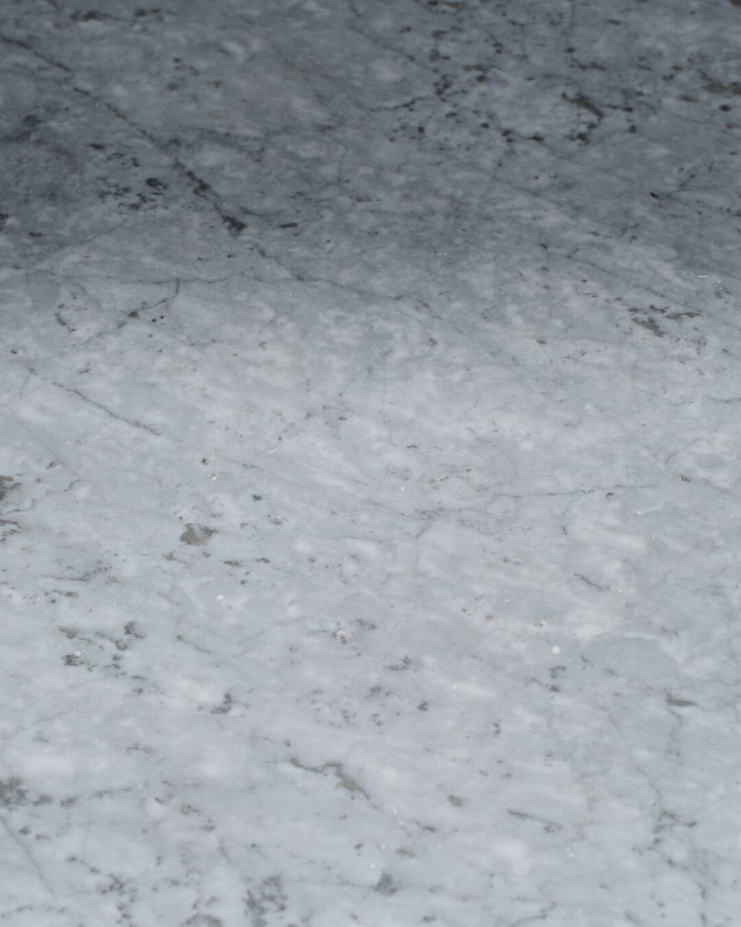 Gray Marble Drop-Shaped Coffee Table, 1980s