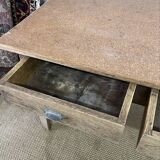 Vintage 3 Drawer Farmhouse Table
