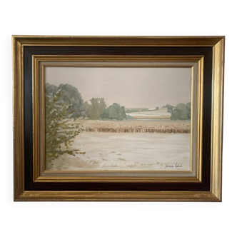 Landscape oil on canvas