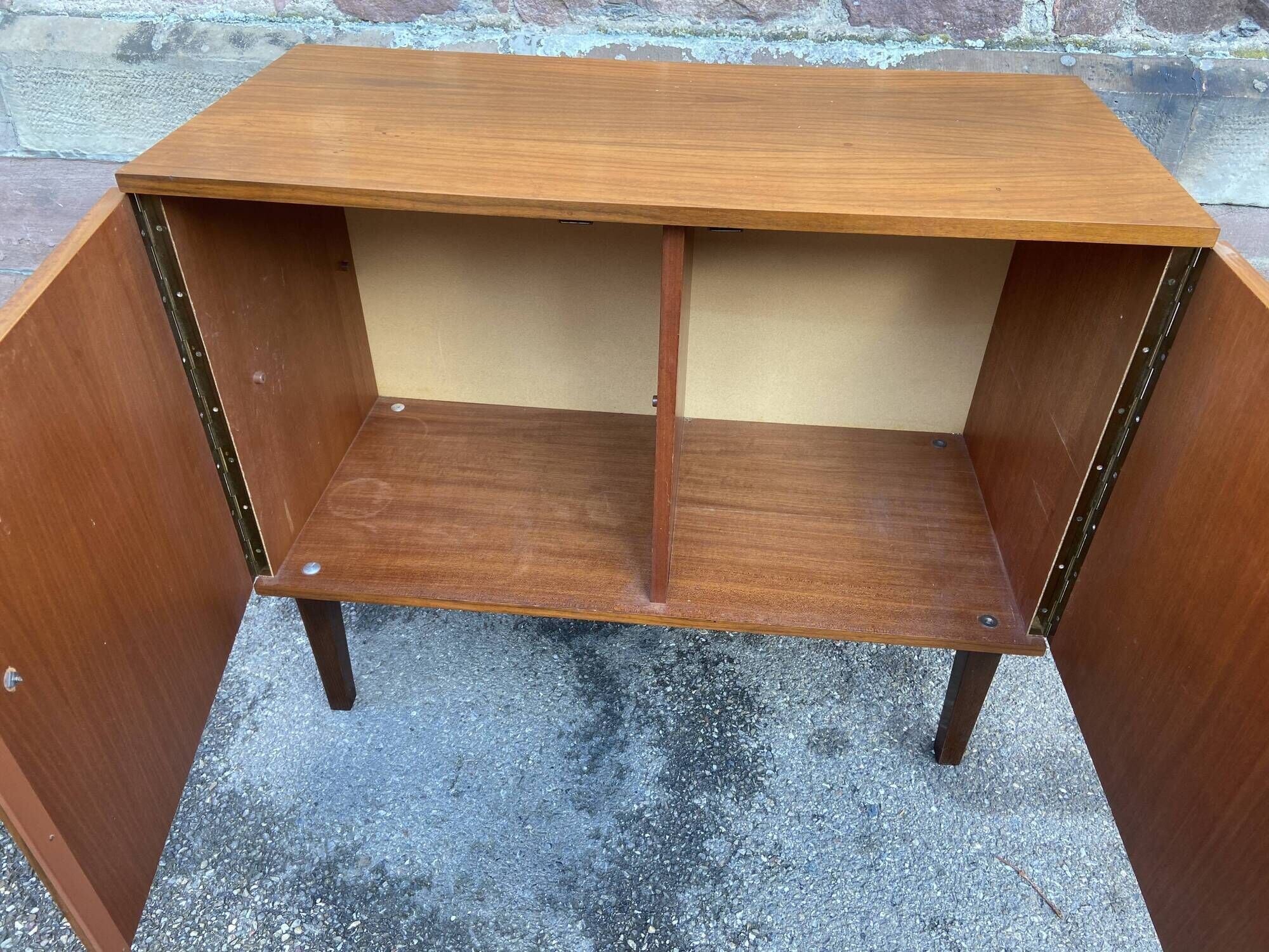 TV cabinet chest of drawers midcentury design 1960