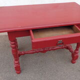 Red desk