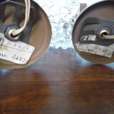 Pair of old sconces, brand Delmas