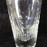 Verre à absinthe en verre soufflé et taillé