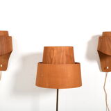 Lampadaire et appliques par Hans Agne Jacobsson Début des années 1960