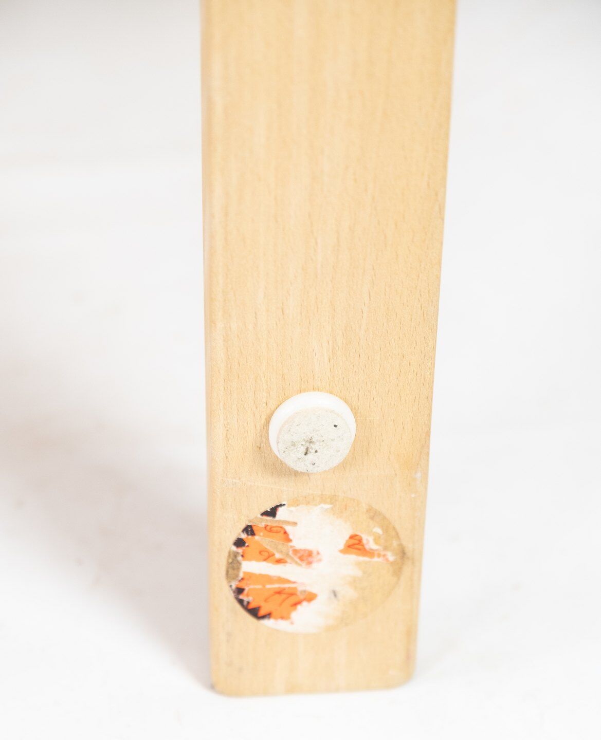 Coffee table in beech of danish design manufactured by Skovby Furniture factory in the 1960s.