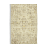 Handwoven rustic anatolian beige rug 205 cm x 312 cm