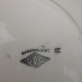 Badonviller DOC diam basket dessert plate 21 cm