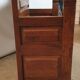 Massive oak chest bench