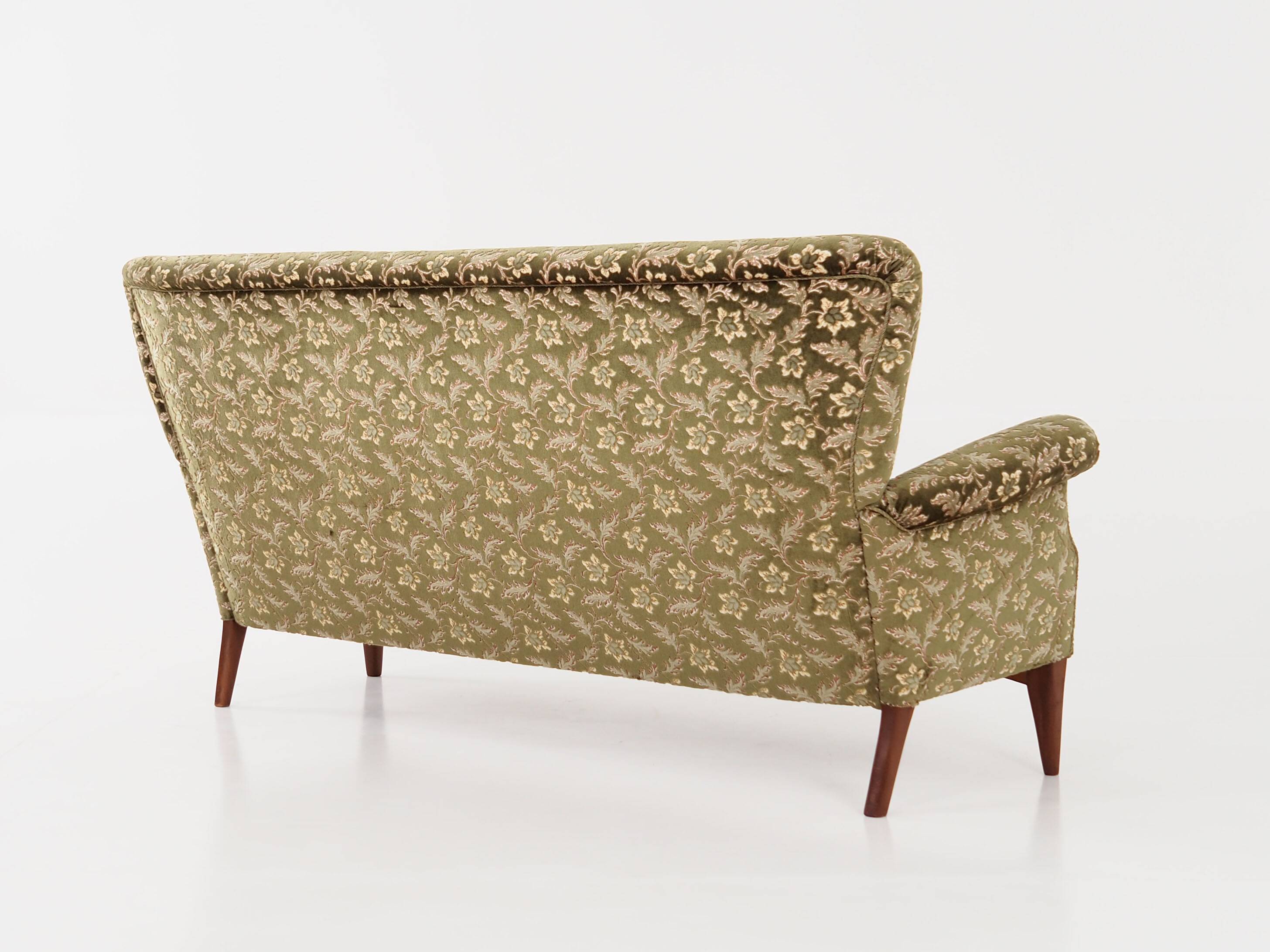 Beech sofa, Danish design, 1960s, manufacturer: Fritz Hansen