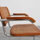 Bauhaus Cesca B64 Armchair by Marcel Breuer, Italy 1928