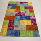 Tapis d'Orient "Patchwork" fin