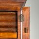 Antique archive cabinet with roller doors
