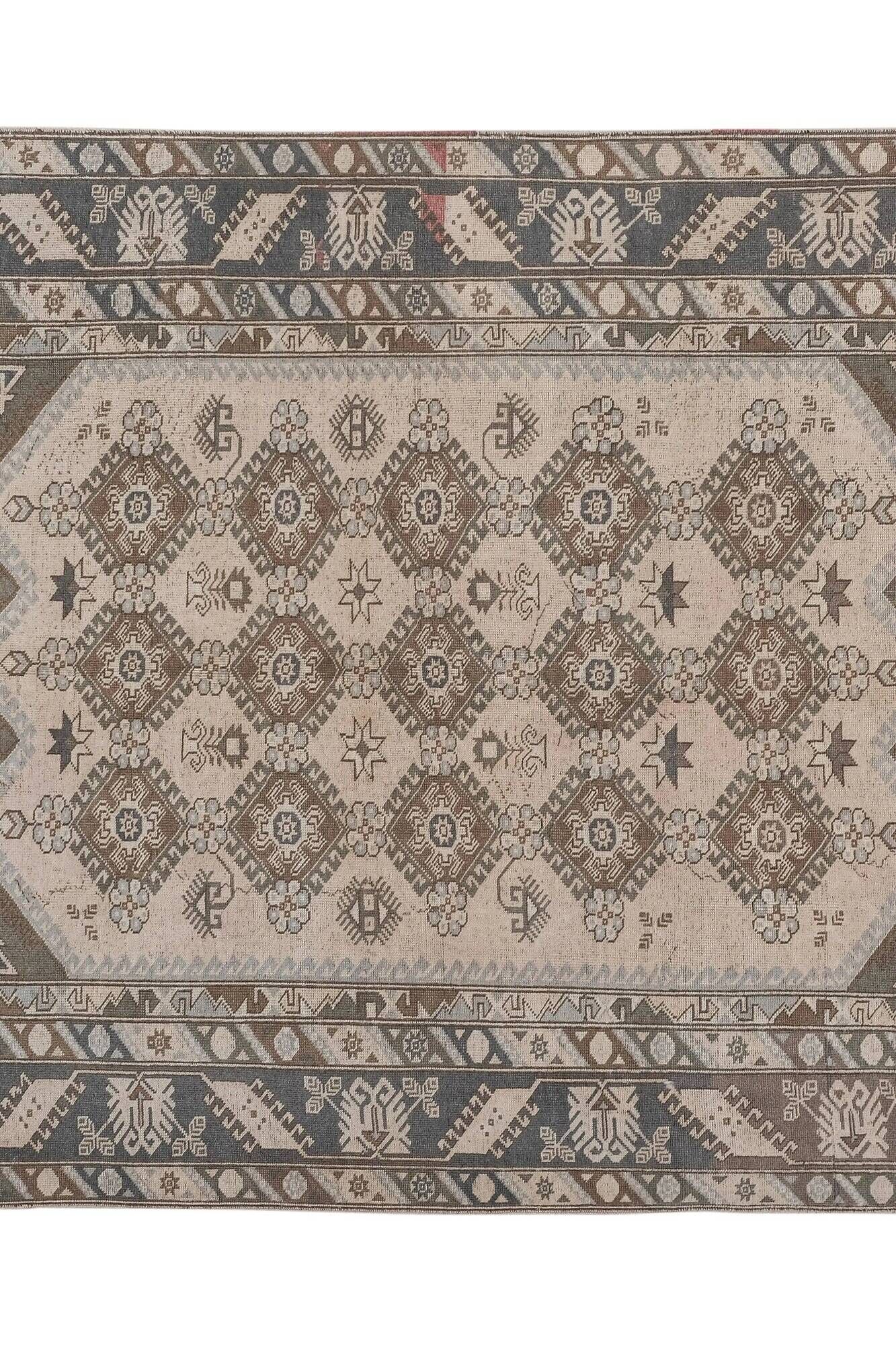 Tapis Oushak turc vintage