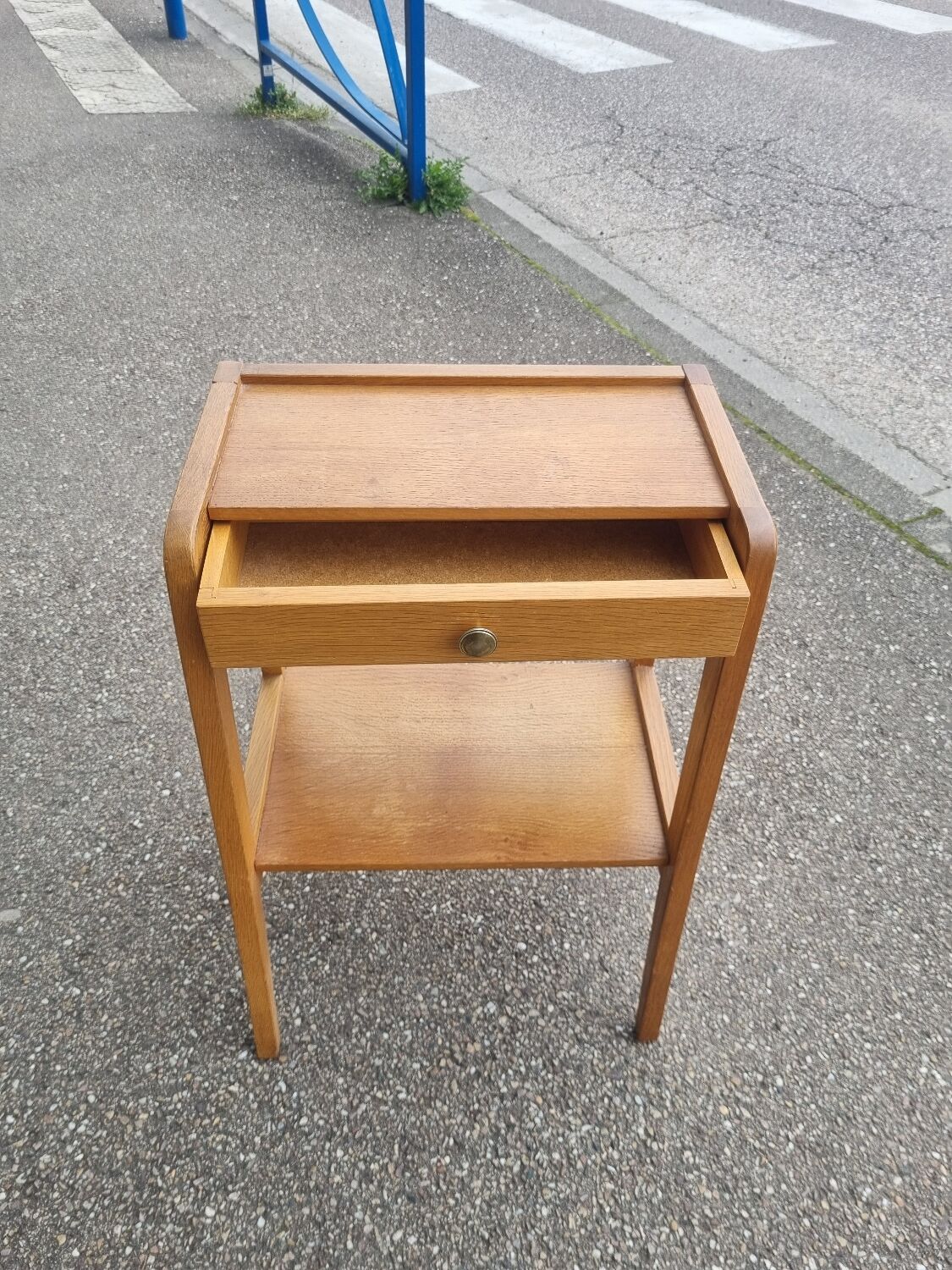 Vintage Scandinavian bedside table