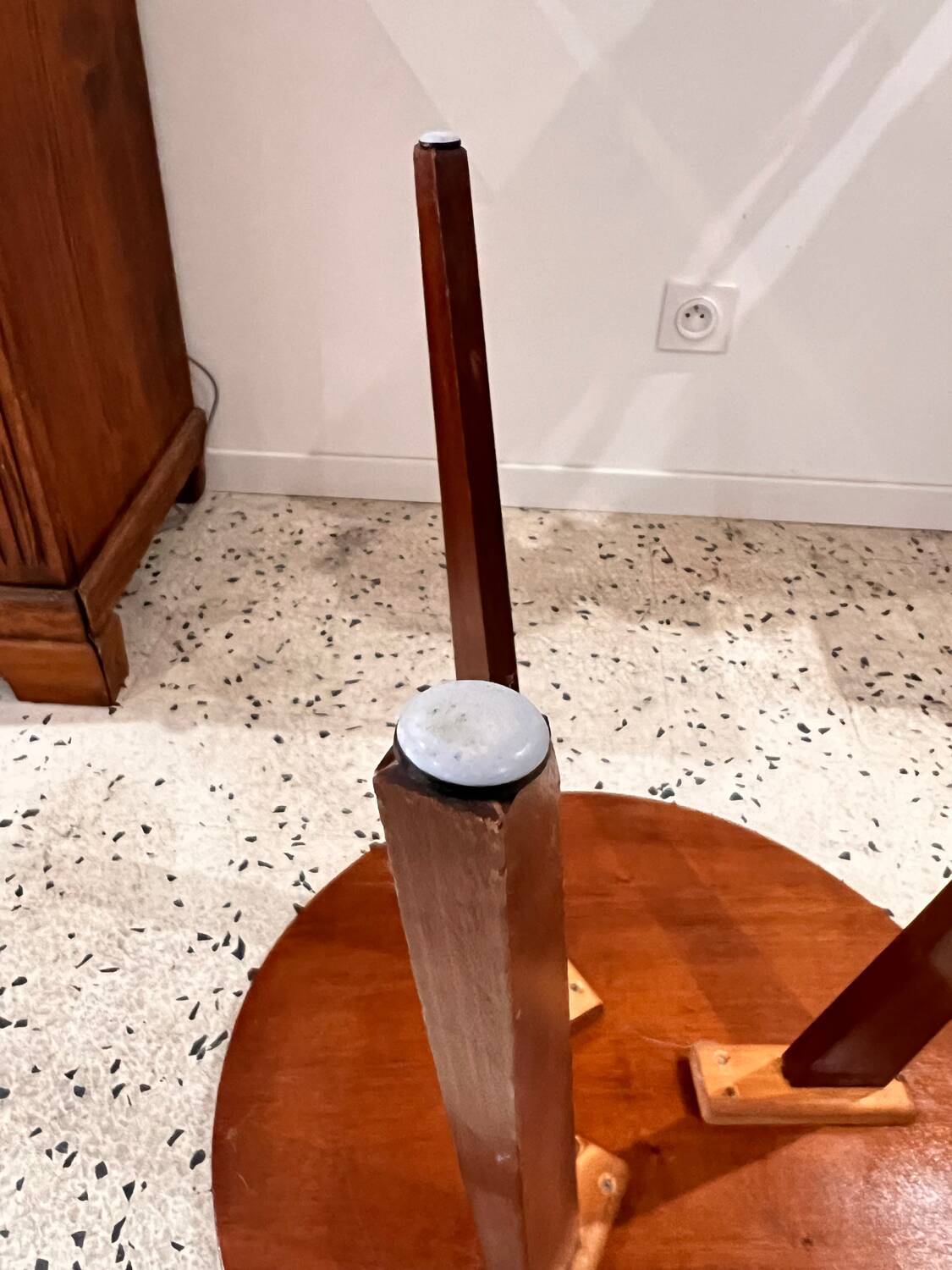 Vintage tripod table