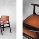 Vintage Mid-Century Scandinavian Modern Mahogany Office Chair, 1960s