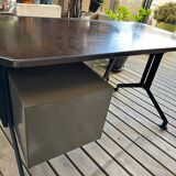 Desk by BBPR for Olivetti Synthesis Arco series with its extension