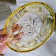 Cut glass bowl centerpiece