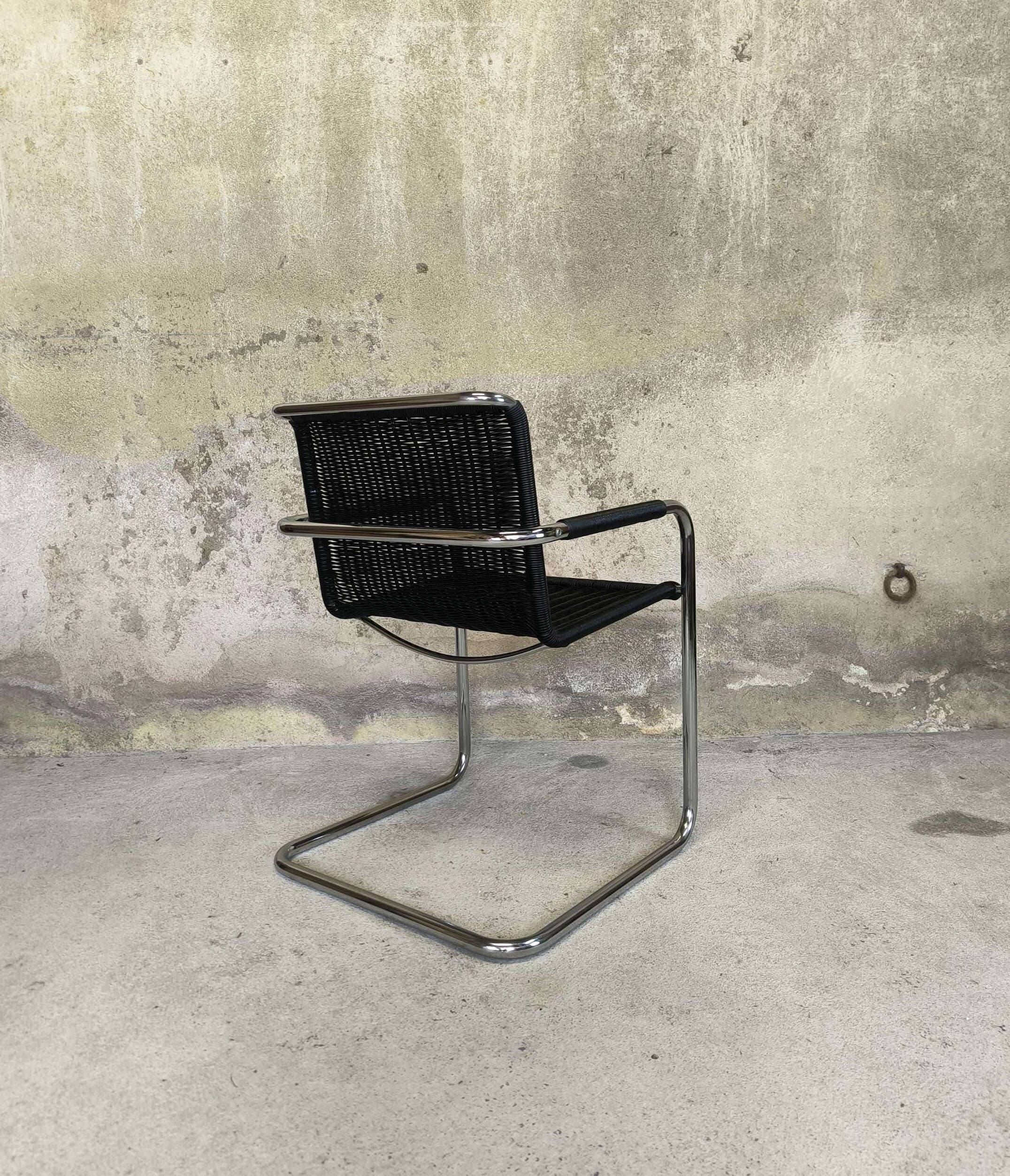 Chaise Bauhaus cantilever vintage