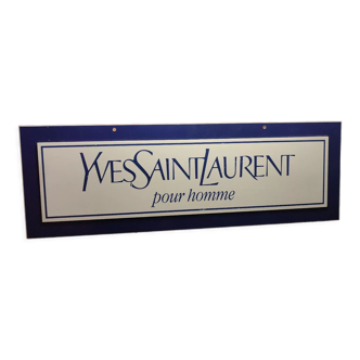 Enseigne yves saint laurent vintage annee 80