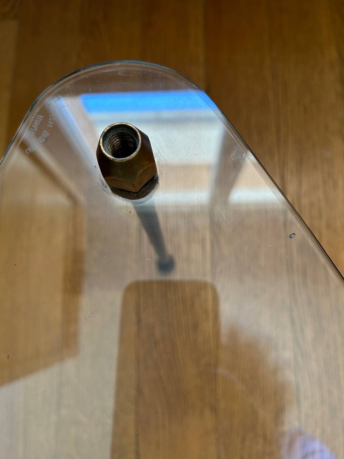 Vintage tripod coffee table