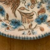 Blue glazed ceramic cup Cazaux Biarritz