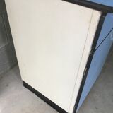 Blue formica kitchen furniture