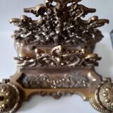 Double inker door feathers door letters style louis xv