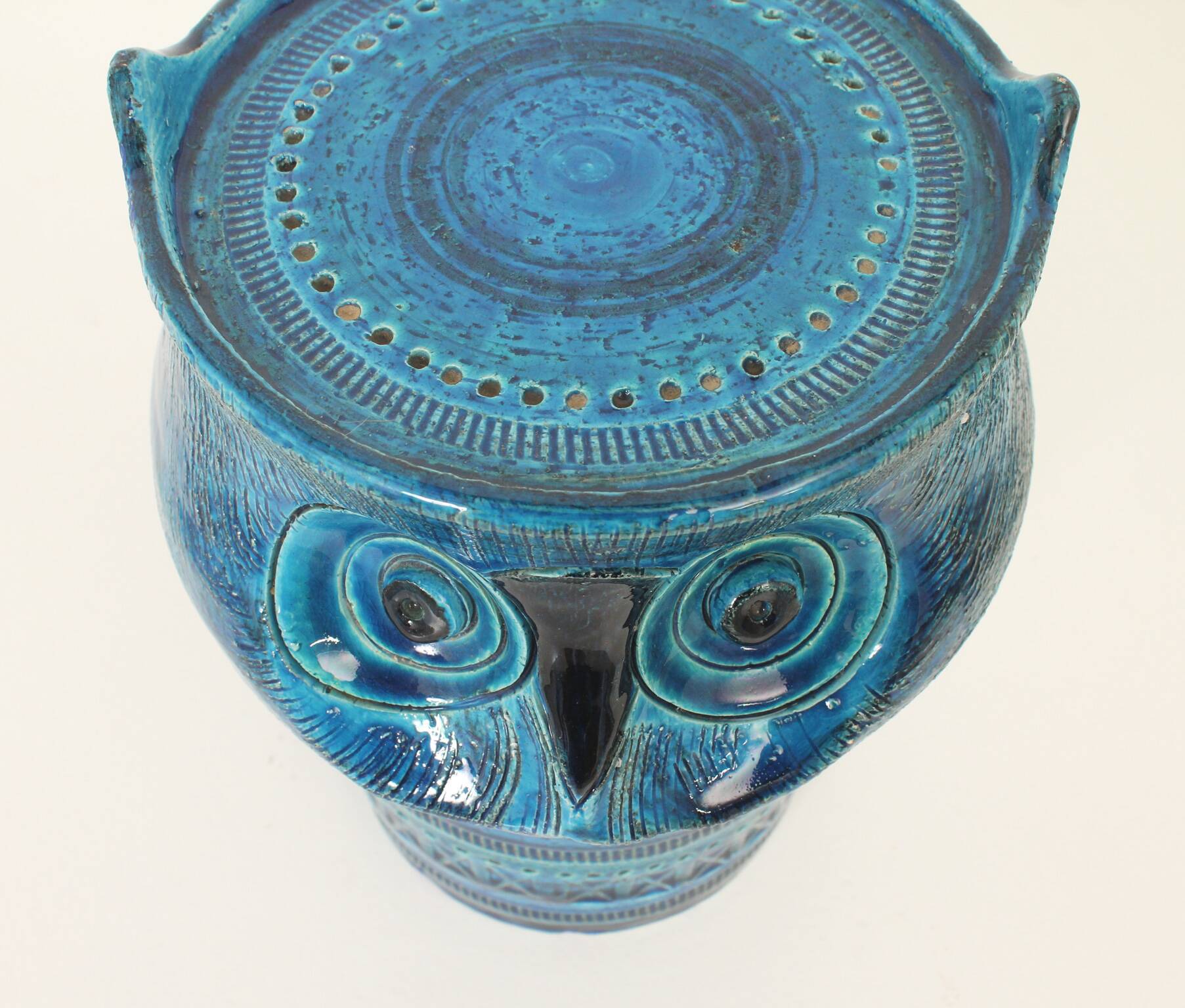Ceramic owl by Aldo Londi for Bitossi, Italy, 1960s
