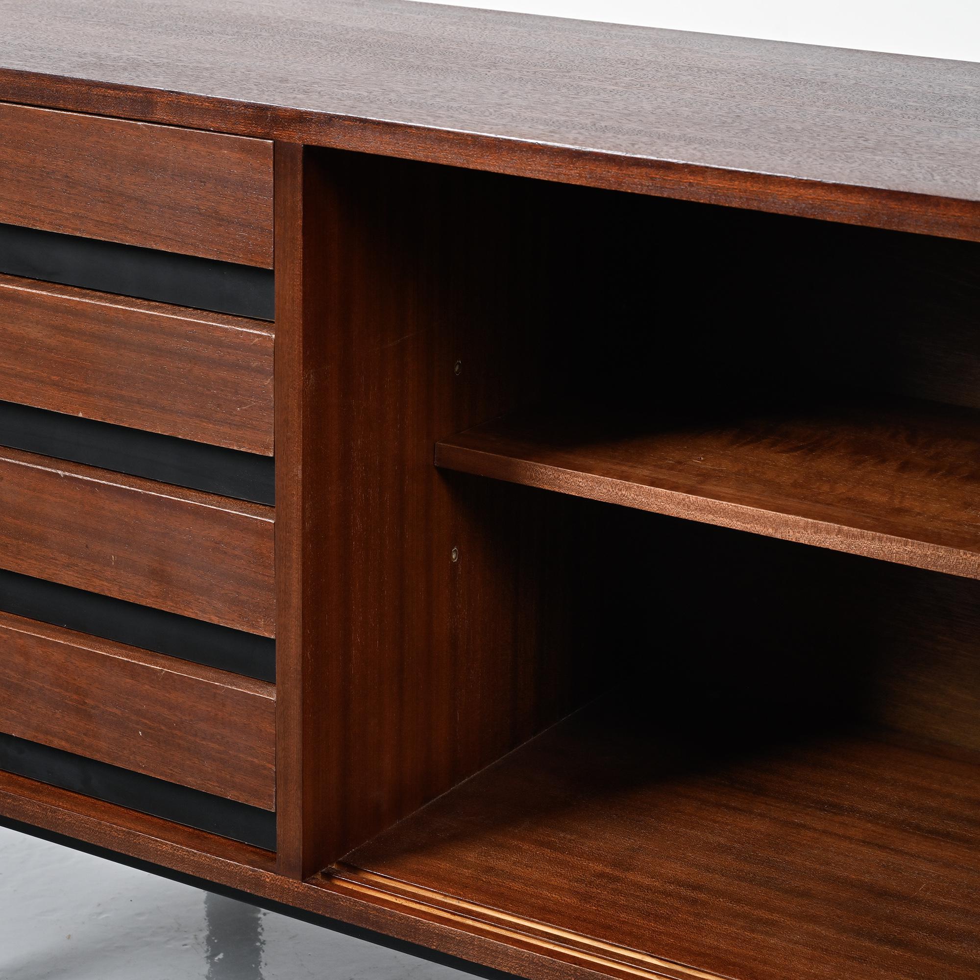 Enfilade Cansado par Charlotte Perriand, circa 1960