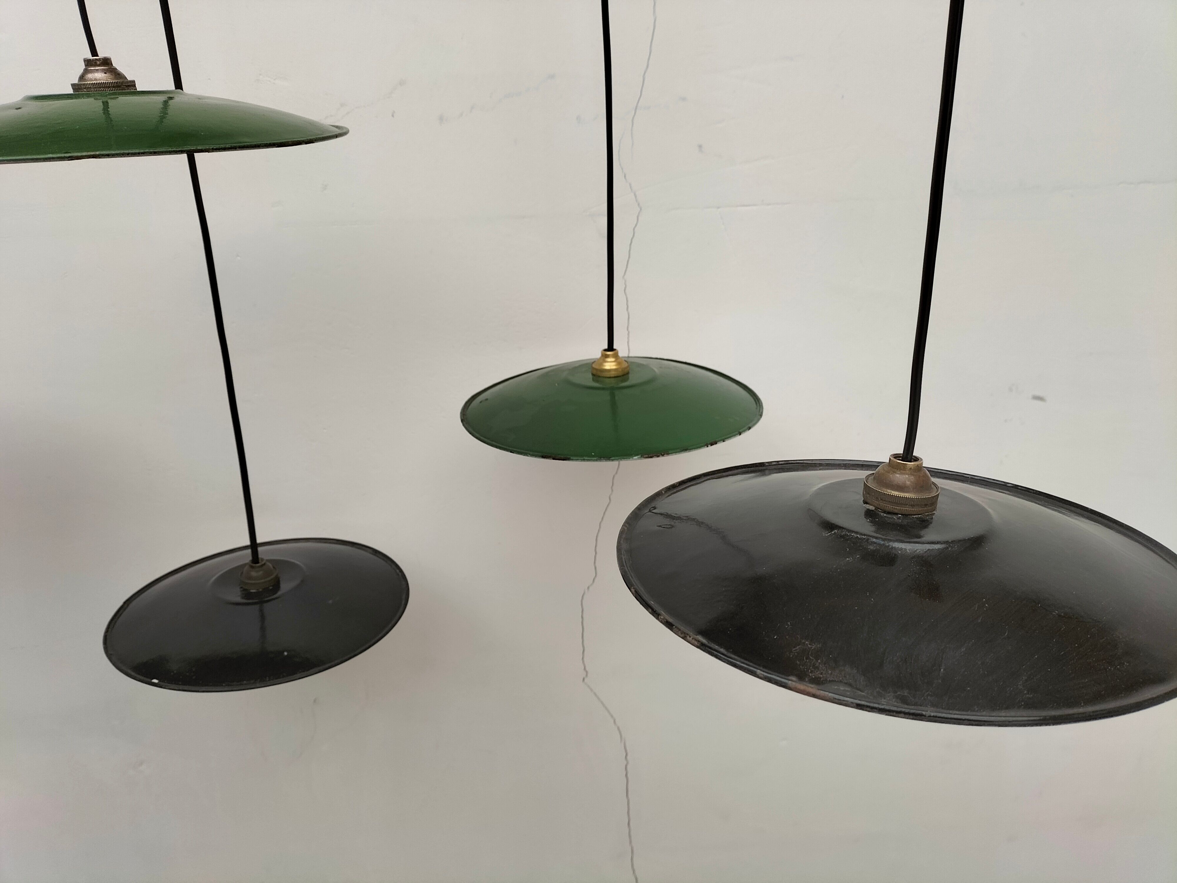 Enamelled old lamp series