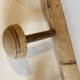 Antique bamboo coat rack from the 1920s