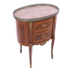 Oval chest of drawers with two drawers, France, early 20th century.